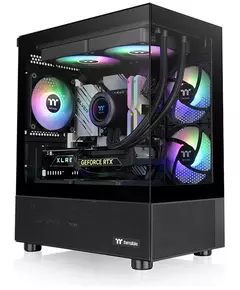 Купить Корпус Thermaltake View 170 TG ARGB черный без БП mATX 4x120mm 2x140mm 1x200mm 2xUSB3.0 audio bott PSU [CA-1Z4-00M1WN-00] в интернет-магазине Irkshop.ru