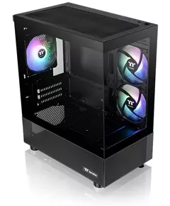 Купить Корпус Thermaltake View 170 TG ARGB черный без БП mATX 4x120mm 2x140mm 1x200mm 2xUSB3.0 audio bott PSU [CA-1Z4-00M1WN-00], изображение 4 в интернет-магазине Irkshop.ru