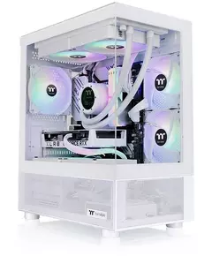 Купить Корпус Thermaltake View 170 TG ARGB белый без БП mATX 4x120mm 2x140mm 1x200mm 2xUSB3.0 audio bott PSU [CA-1Z4-00M6WN-00], изображение 2 в интернет-магазине Irkshop.ru