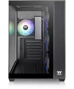 Купить Корпус Thermaltake View 380 TG ARGB черный без БП ATX 6x120mm 2x140mm 1x200mm 2xUSB3.0 audio bott PSU [CA-1Z2-00M1WN-00], изображение 4 в интернет-магазине Irkshop.ru