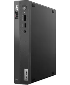 Купить Неттоп Lenovo ThinkCentre Neo 50q Gen 4 i3 1215U (1.2) 8Gb SSD256Gb UHDG noOS WiFi BT 65W kb мышь клавиатура черный [12LN0028RU], изображение 4 в интернет-магазине Irkshop.ru