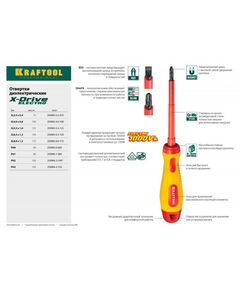 Купить Высоковольтная отвертка KRAFTOOL SL8 х 175 мм [250083-8.0-175], изображение 5 в интернет-магазине Irkshop.ru