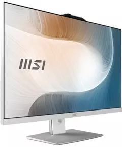 Купить Моноблок MSI Modern AM272P 1M-677XRU 27" Full HD Core 3 100U (1.2) 8Gb SSD512Gb Graphics noOS GbitEth WiFi BT 120W клавиатура мышь Cam белый [9S6-AF8232-677], изображение 2 в интернет-магазине Irkshop.ru