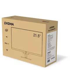 Купить Моноблок Digma Action 21.5" Full HD Cel N5095A (2) 8Gb SSD256Gb UHDG 600 CR Windows 11 Professional GbitEth WiFi BT 36W клавиатура мышь Cam черный [DM21CN-8CXW01], изображение 16 в интернет-магазине Irkshop.ru