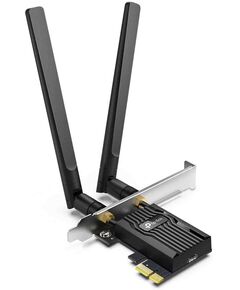 Купить Сетевой адаптер Wi-Fi + Bluetooth TP-Link Archer TX55E AX3000 PCI Express (ант.внеш.съем) 2 ант. в интернет-магазине Irkshop.ru