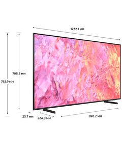 Купить ЖК-телевизор Samsung QE55Q60CAUXRU 55" QLED Q 4K Ultra HD 60Hz DVB-T2 DVB-C DVB-S2 USB WiFi Smart TV черный, изображение 4 в интернет-магазине Irkshop.ru