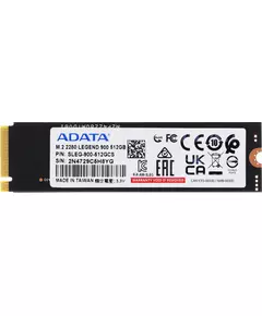 Купить SSD-накопитель AData 512Gb Legend 900 PCIe 4.0 x4 M.2 2280 [SLEG-900-512GCS] в интернет-магазине Irkshop.ru