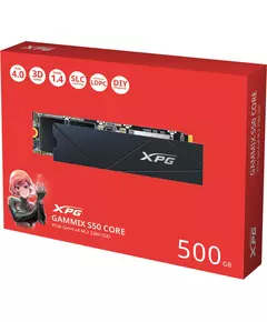 Купить SSD-накопитель AData 500Gb Gammix S50 Core XPG PCIe 4.0 x4 M.2 2280 [SGAMMIXS50C-500G-CS], изображение 11 в интернет-магазине Irkshop.ru