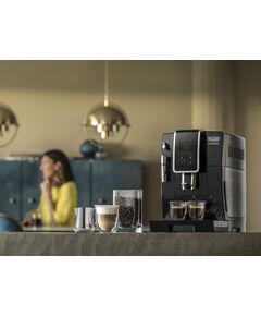 Купить Кофемашина DeLonghi Dinamica ECAM350.15.B 1450Вт черный, изображение 18 в интернет-магазине Irkshop.ru