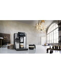 Купить Кофемашина DeLonghi Primadonna Soul ECAM610.74.MB 1450Вт черный/серебристый, изображение 18 в интернет-магазине Irkshop.ru