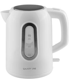 Купить Чайник Galaxy Line GL0212 1.7л. 2200Вт белый корпус: пластик в интернет-магазине Irkshop.ru