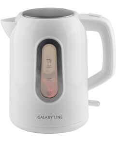 Купить Чайник Galaxy Line GL0212 1.7л. 2200Вт белый корпус: пластик, изображение 3 в интернет-магазине Irkshop.ru