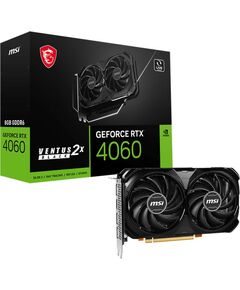 Купить Видеокарта MSI GeForce RTX 4060 8Gb PCI-E 4.0 128bit GDDR6 2475/17000 HDMIx1 DPx3 HDCP RTL [RTX 4060 VENTUS 2X BLACK 8G], изображение 5 в интернет-магазине Irkshop.ru