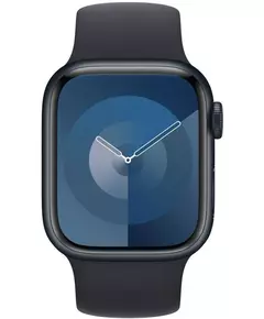 Купить Смарт-часы Apple Watch Series 9 A2978 41мм OLED корпус темная ночь Solo Loop ремешок темная ночь размер браслета 2 [MR9L3LL/A/MT9M3AM/A], изображение 2 в интернет-магазине Irkshop.ru