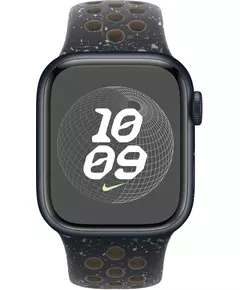 Купить Смарт-часы Apple Watch Series 9 A2978 41мм OLED темная ночь Nike Sport Band ремень темная ночь размер браслета 130-180мм [MR9L3LL/A/MUUN3AM/A], изображение 2 в интернет-магазине Irkshop.ru