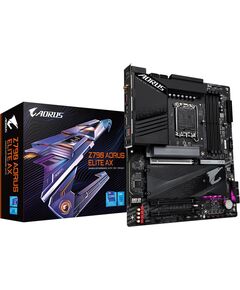 Купить Материнская плата GigaByte Z790 AORUS ELITE AX LGA1700 Intel Z790 4xDDR5 ATX AC97 8ch(7.1) 2.5Gg RAID+HDMI+DP, изображение 4 в интернет-магазине Irkshop.ru