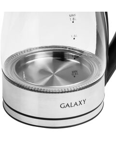 Купить Чайник Galaxy Line GL0556 1.8л. 2200Вт нержавеющая сталь/черный корпус: стекло/металл/пластик, изображение 13 в интернет-магазине Irkshop.ru