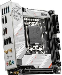 Купить Материнская плата MSI MPG B760I EDGE WIFI LGA1700 Intel B760 2xDDR5 mini-ITX AC97 8ch(7.1) GbLAN+HDMI+DP, изображение 2 в интернет-магазине Irkshop.ru