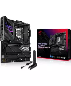 Купить Материнская плата Asus ROG STRIX Z790-E GAMING WIFI II LGA1700 Intel Z790 4xDDR5 ATX AC97 8ch(7.1) 2.5Gg RAID+HDMI+DP в интернет-магазине Irkshop.ru