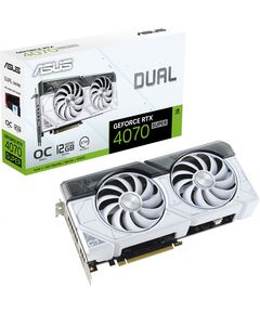 Купить Видеокарта Asus GeForce RTX 4070 Super 12Gb PCI-E 4.0 192bit GDDR6X 2520/21000 HDMIx1 DPx3 HDCP RTL [DUAL-RTX4070S-O12G-WHITE], изображение 4 в интернет-магазине Irkshop.ru