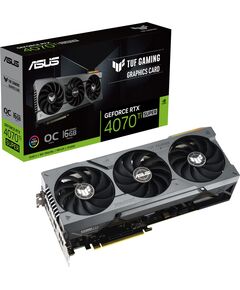 Купить Видеокарта Asus GeForce RTX 4070TI Super 16Gb PCI-E 4.0 256bit GDDR6X 2640/21000 HDMIx2 DPx3 HDCP RTL [TUF-RTX4070TIS-O16G-GAMING] в интернет-магазине Irkshop.ru