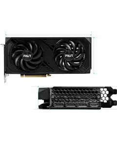 Купить Видеокарта Palit GeForce RTX 4060TI 8Gb PCI-E 4.0 128bit GDDR6 2310/18000 HDMIx1 DPx3 HDCP RTL (RTX4060Ti DUAL) [NE6406T019P1-1048D], изображение 7 в интернет-магазине Irkshop.ru