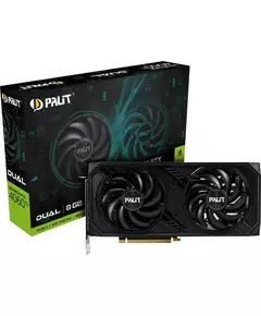 Купить Видеокарта Palit GeForce RTX 4060TI 8Gb PCI-E 4.0 128bit GDDR6 2310/18000 HDMIx1 DPx3 HDCP RTL (RTX4060Ti DUAL) [NE6406T019P1-1048D] в интернет-магазине Irkshop.ru