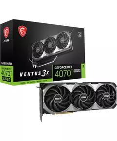 Купить Видеокарта MSI GeForce RTX 4070TI Super 16Gb PCI-E 4.0 256bit GDDR6X 2610/21000 HDMIx1 DPx3 HDCP RTL [RTX 4070 TI SUPER 16G VENTUS3X], изображение 6 в интернет-магазине Irkshop.ru