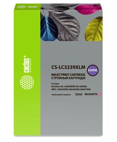 Купить Картридж струйный Cactus CS-LC3239XLM пурпурный (52мл) для Brother HL-J6000DW/J6100DW в интернет-магазине Irkshop.ru