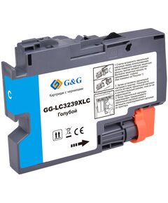 Купить Картридж струйный G&G GG-LC3239XLC голубой (52мл) для Brother HL-J6000DW/J6100DW в интернет-магазине Irkshop.ru