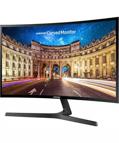 Купить Монитор Samsung C27F396FHI curved black 27" VA, 1920x1080, 16:9, 178/178, 250cd/m2, 3000:1, 4ms, VGA, HDMI [LC27F396FHIXCI], изображение 2 в интернет-магазине Irkshop.ru