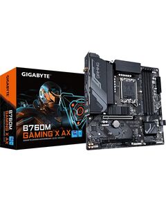 Купить Материнская плата GigaByte B760M GAMING X AX LGA1700 Intel B760 4xDDR5 mATX AC97 8ch(7.1) 2.5Gg RAID+HDMI+DP в интернет-магазине Irkshop.ru