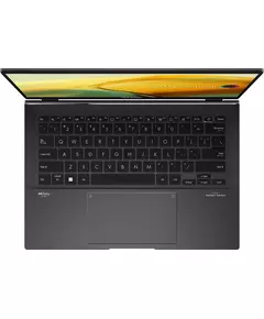 Купить Ноутбук Asus Zenbook 14 UM3402YA-KP854 Ryzen 5 7430U 16Gb SSD512Gb AMD Radeon 14" IPS WQXGA (2560x1600) noOS black WiFi BT Cam сумка [90NB0W95-M01KZ0], изображение 2 в интернет-магазине Irkshop.ru