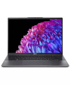 Купить Ноутбук Acer Swift Go 14 SFG14-63-R57X Ryzen 7 8845HS 16Gb SSD1Tb AMD Radeon 14" OLED 2.8K (2880x1800) Windows 11 Home metall WiFi BT Cam [NX.KTSCD.003] в интернет-магазине Irkshop.ru