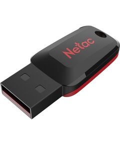 Купить Флеш-диск Netac 8Gb USB2.0 черный/красный [NT03U197N-008G-20BK] в интернет-магазине Irkshop.ru