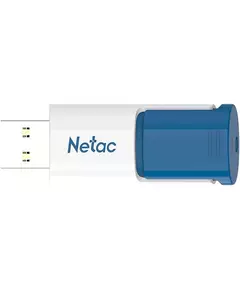 Купить Флеш-диск Netac 256Gb USB3.0 синий/белый [NT03U182N-256G-30BL] в интернет-магазине Irkshop.ru