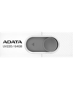 Купить Флеш-диск AData 64Gb USB2.0 белый/серый [AUV220-64G-RWHGY] в интернет-магазине Irkshop.ru