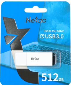 Купить Флеш-диск Netac 512Gb USB3.0 белый [NT03U185N-512G-30WH], изображение 6 в интернет-магазине Irkshop.ru