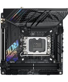 Купить Материнская плата Asus ROG STRIX B760-I GAMING WIFI LGA1700 Intel B760 2xDDR5 mini-ITX AC97 8ch(7.1) 2.5Gg RAID+HDMI+DP в интернет-магазине Irkshop.ru