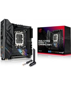 Купить Материнская плата Asus ROG STRIX B760-I GAMING WIFI LGA1700 Intel B760 2xDDR5 mini-ITX AC97 8ch(7.1) 2.5Gg RAID+HDMI+DP, изображение 6 в интернет-магазине Irkshop.ru