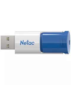 Купить Флеш-диск Netac 512Gb USB3.0 синий/белый [NT03U182N-512G-30BL] в интернет-магазине Irkshop.ru