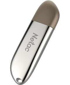 Купить Флеш-диск Netac 128Gb USB3.0 серебристый [NT03U352N-128G-30PN], изображение 2 в интернет-магазине Irkshop.ru