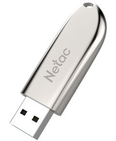 Купить Флеш-диск Netac 128Gb USB3.0 серебристый [NT03U352N-128G-30PN], изображение 4 в интернет-магазине Irkshop.ru