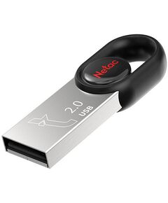 Купить Флеш-диск Netac 64Gb USB2.0 серебристый/черный [NT03UM2N-064G-20BK], изображение 4 в интернет-магазине Irkshop.ru