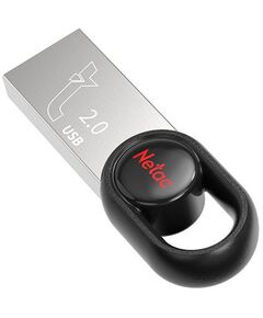 Купить Флеш-диск Netac 64Gb USB2.0 серебристый/черный [NT03UM2N-064G-20BK], изображение 3 в интернет-магазине Irkshop.ru