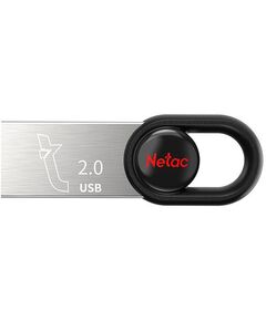 Купить Флеш-диск Netac 64Gb USB2.0 серебристый/черный [NT03UM2N-064G-20BK] в интернет-магазине Irkshop.ru