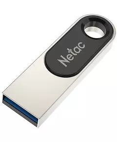 Купить Флеш-диск Netac 128Gb USB3.0 серебристый/черный [NT03U278N-128G-30PN], изображение 4 в интернет-магазине Irkshop.ru