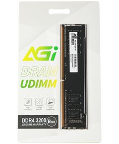 Купить Оперативная память AGI 8Gb UD138 DDR4 3200MHz PC4-25600 CL22 DIMM 288-pin 1.2В RTL [AGI320008UD138] в интернет-магазине Irkshop.ru