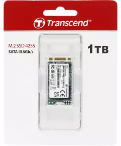 Купить SSD-накопитель Transcend 1Tb 425S SATA-III M.2 2242 0.3 DWPD [TS1TMTS425S], изображение 2 в интернет-магазине Irkshop.ru