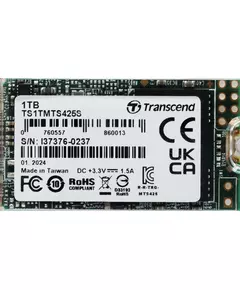 Купить SSD-накопитель Transcend 1Tb 425S SATA-III M.2 2242 0.3 DWPD [TS1TMTS425S] в интернет-магазине Irkshop.ru